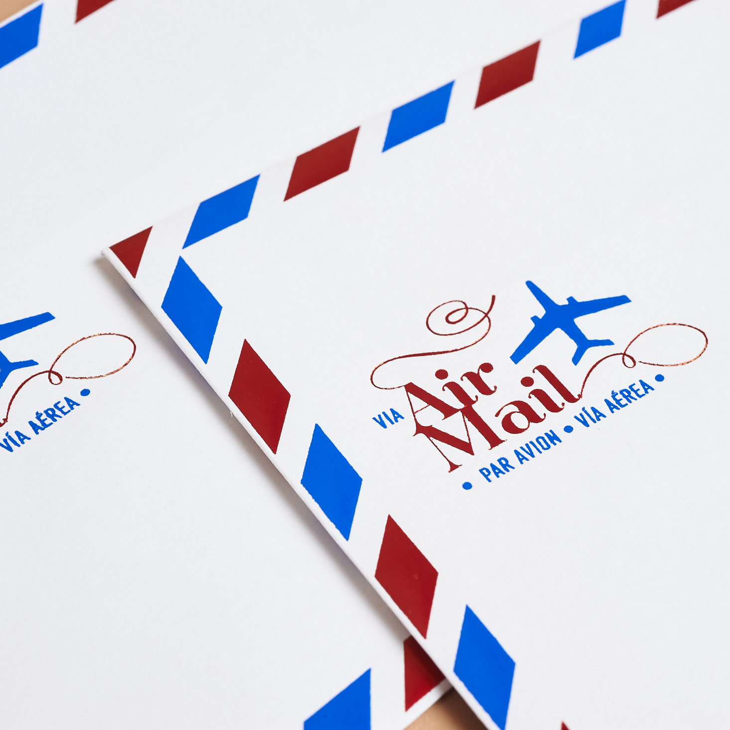 air mail stationery from PostBox March 2021