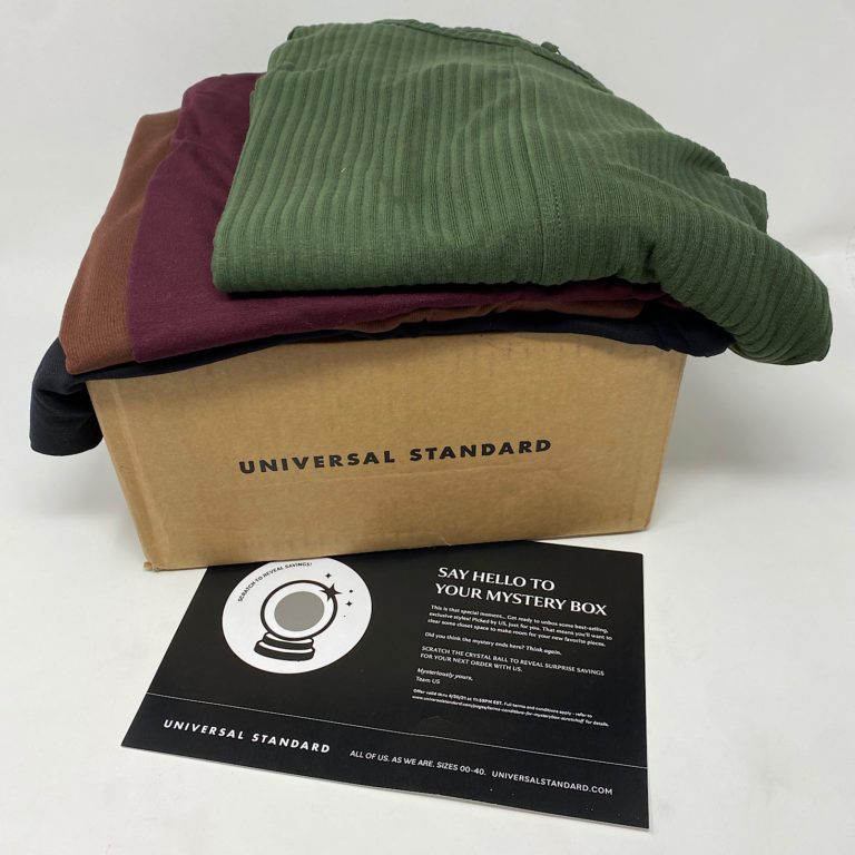 Universal Standard “Mystery Box” Review March 2021