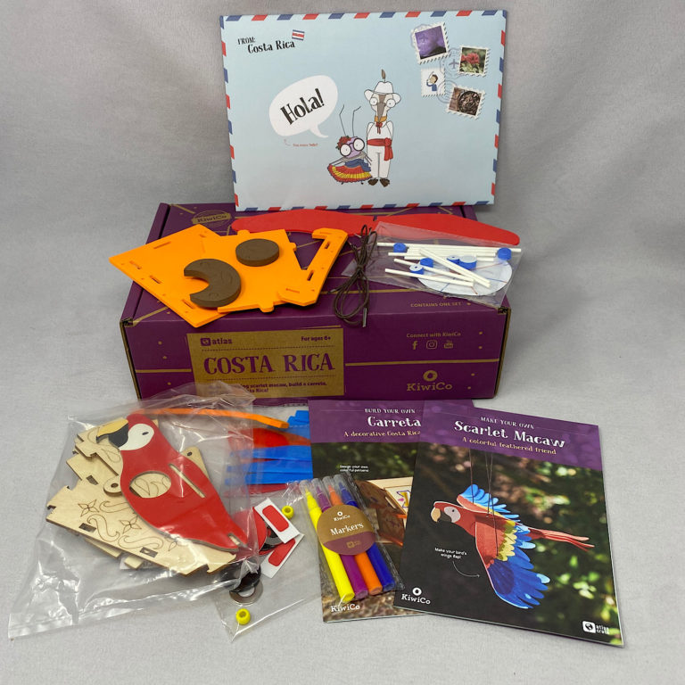 KiwiCo Atlas Crate Review + Coupon Costa Rica MSA