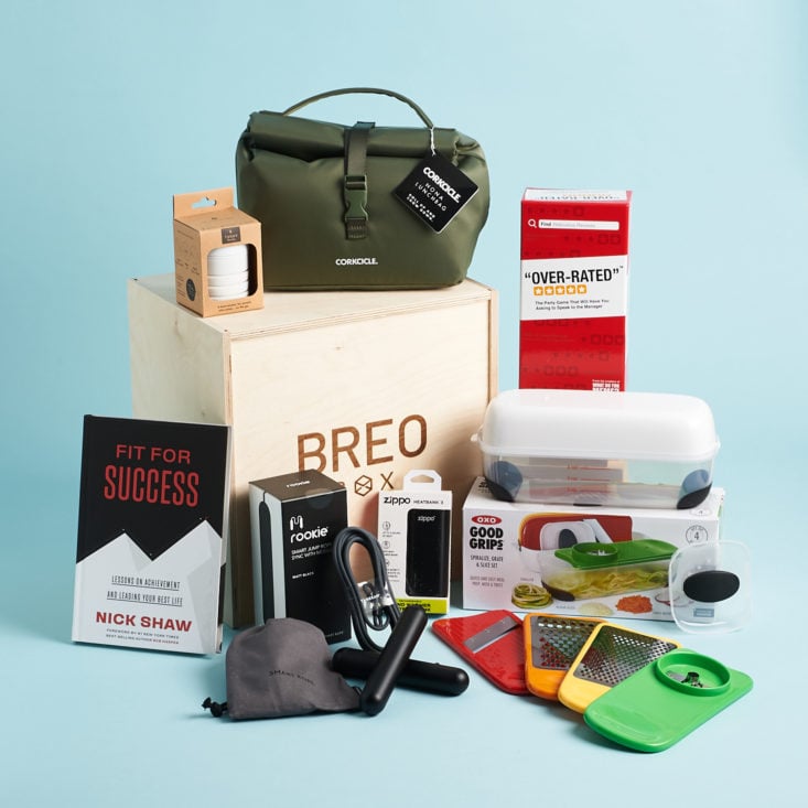 All contents of Breo Box Spring 2021