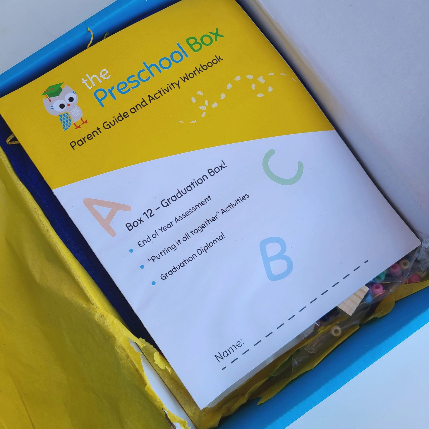 Preschool Box February 2021 workbook
