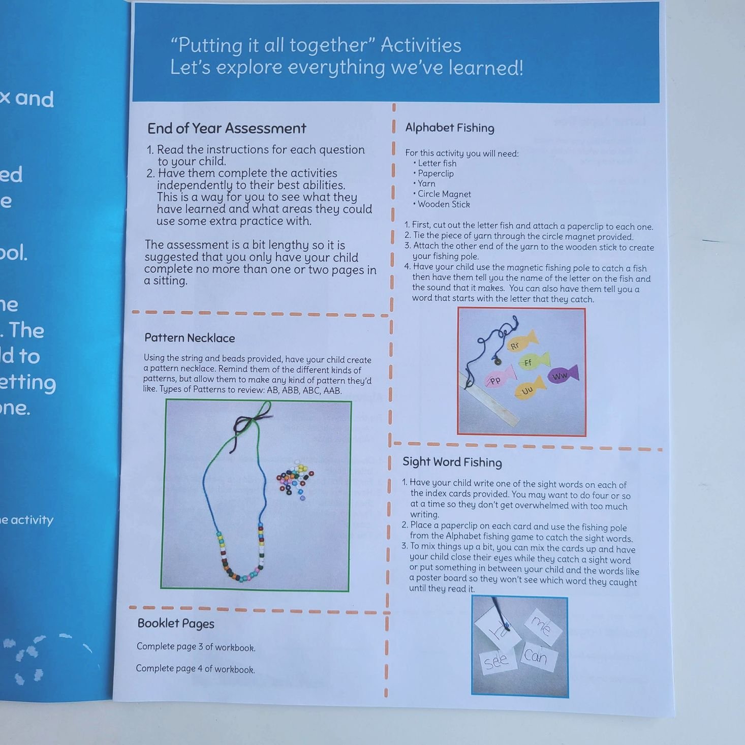 Preschool Box February 2021 parent guide page 1