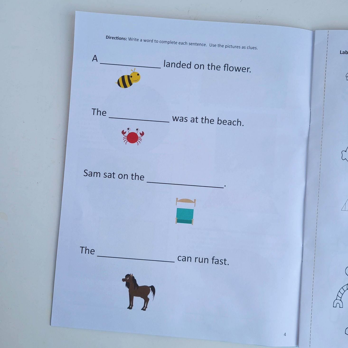 Preschool Box February 2021 workbook 2