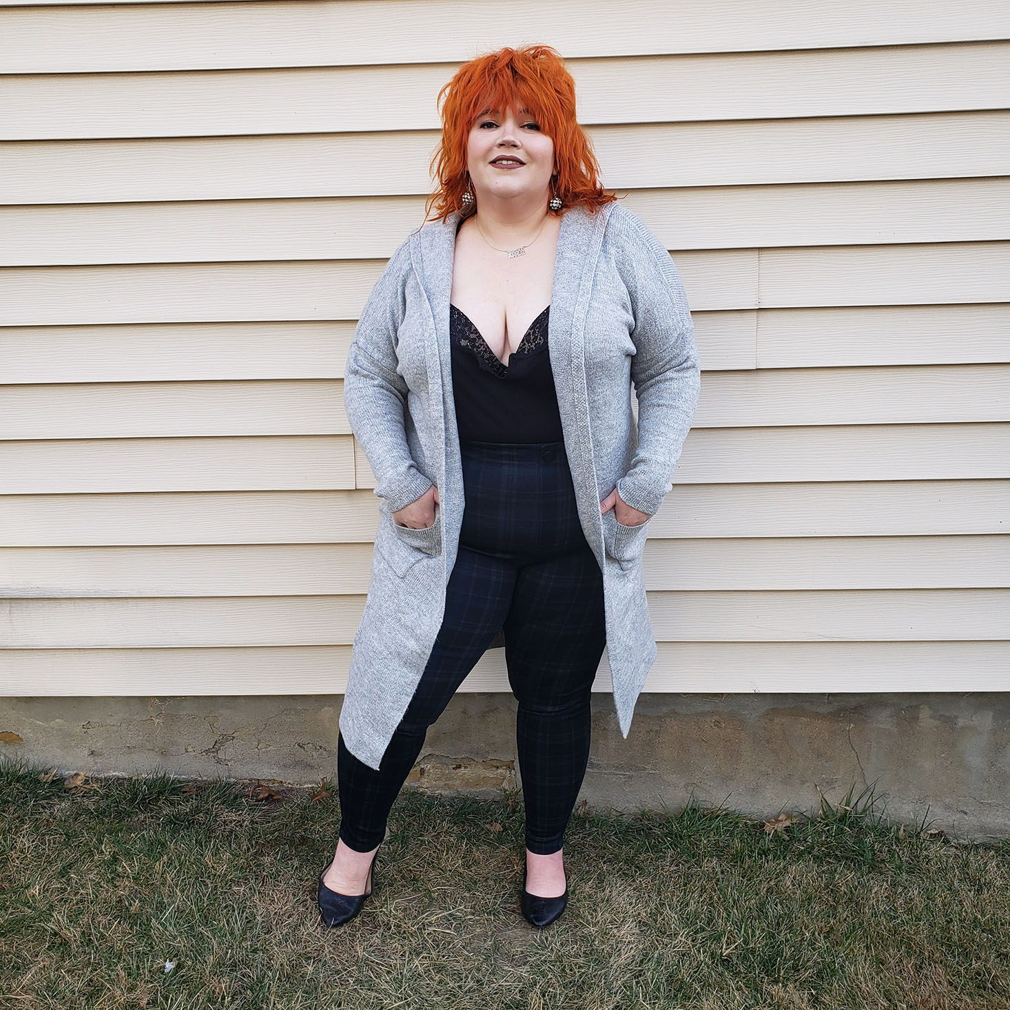 Stitch Fix Plus Size Clothing Review – Retro 70s Wrap Dress