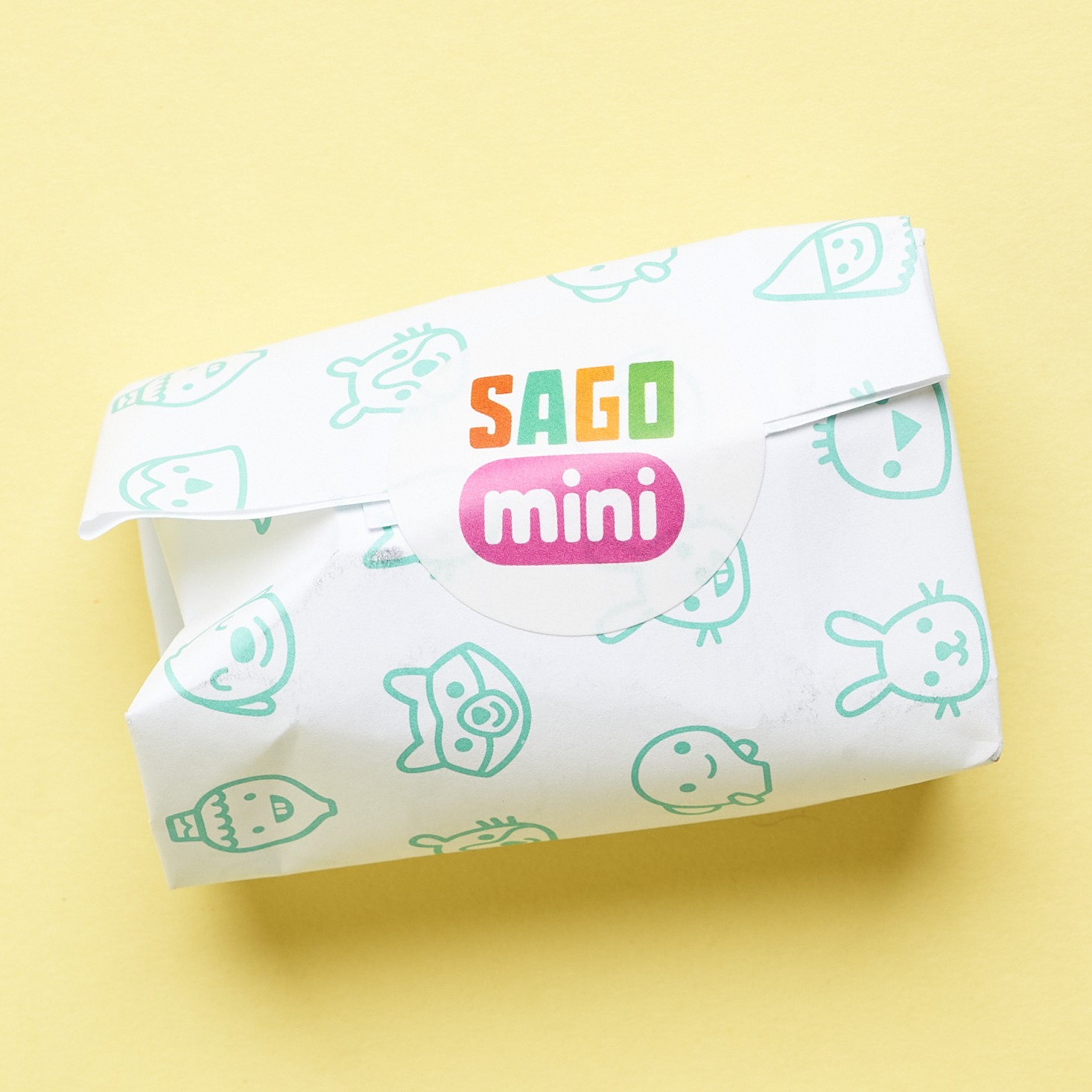 Sago Mini Box March 2021 wrapped figurine