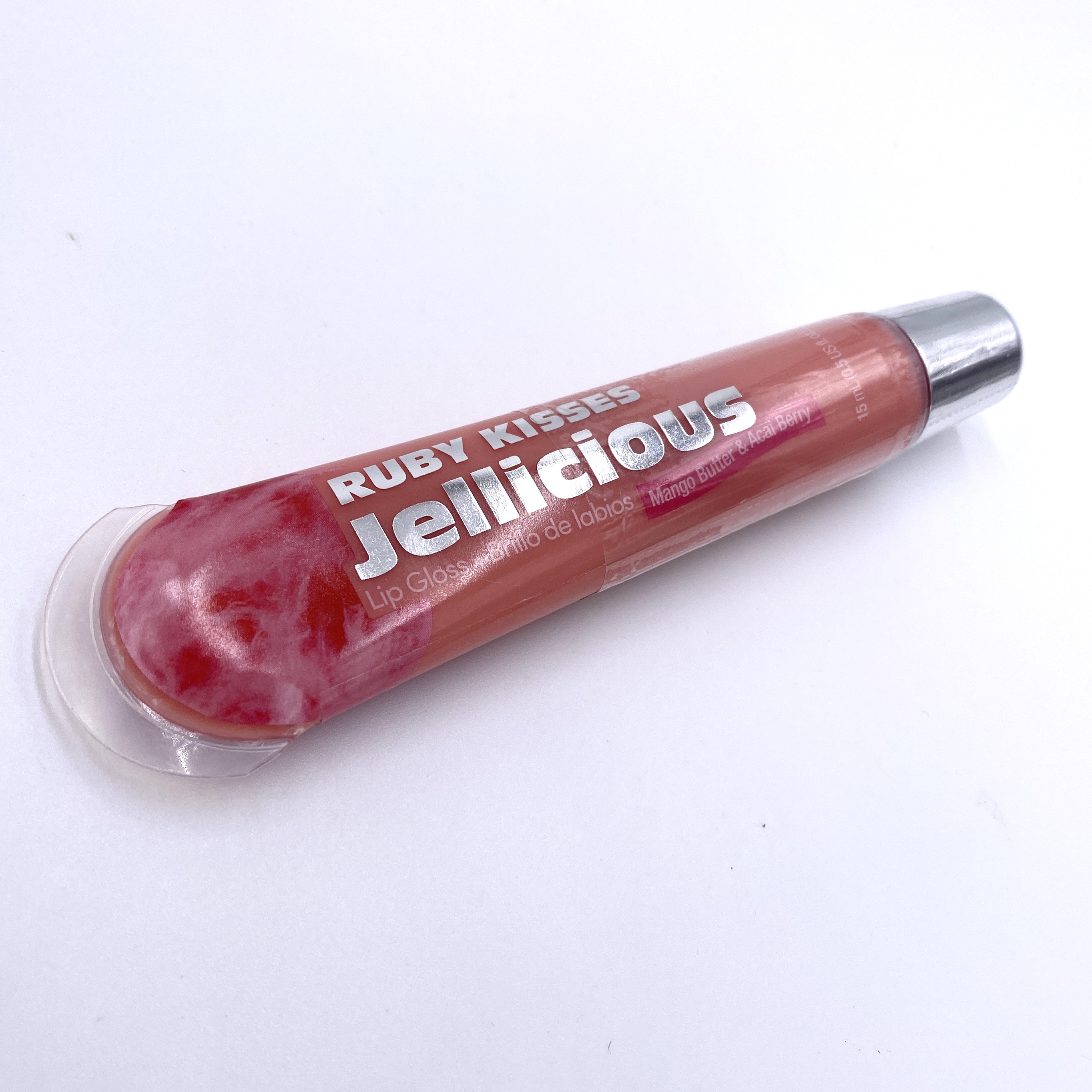 Ruby Kiss RK Jellicious Lip Gloss Front for Cocotique March 2021