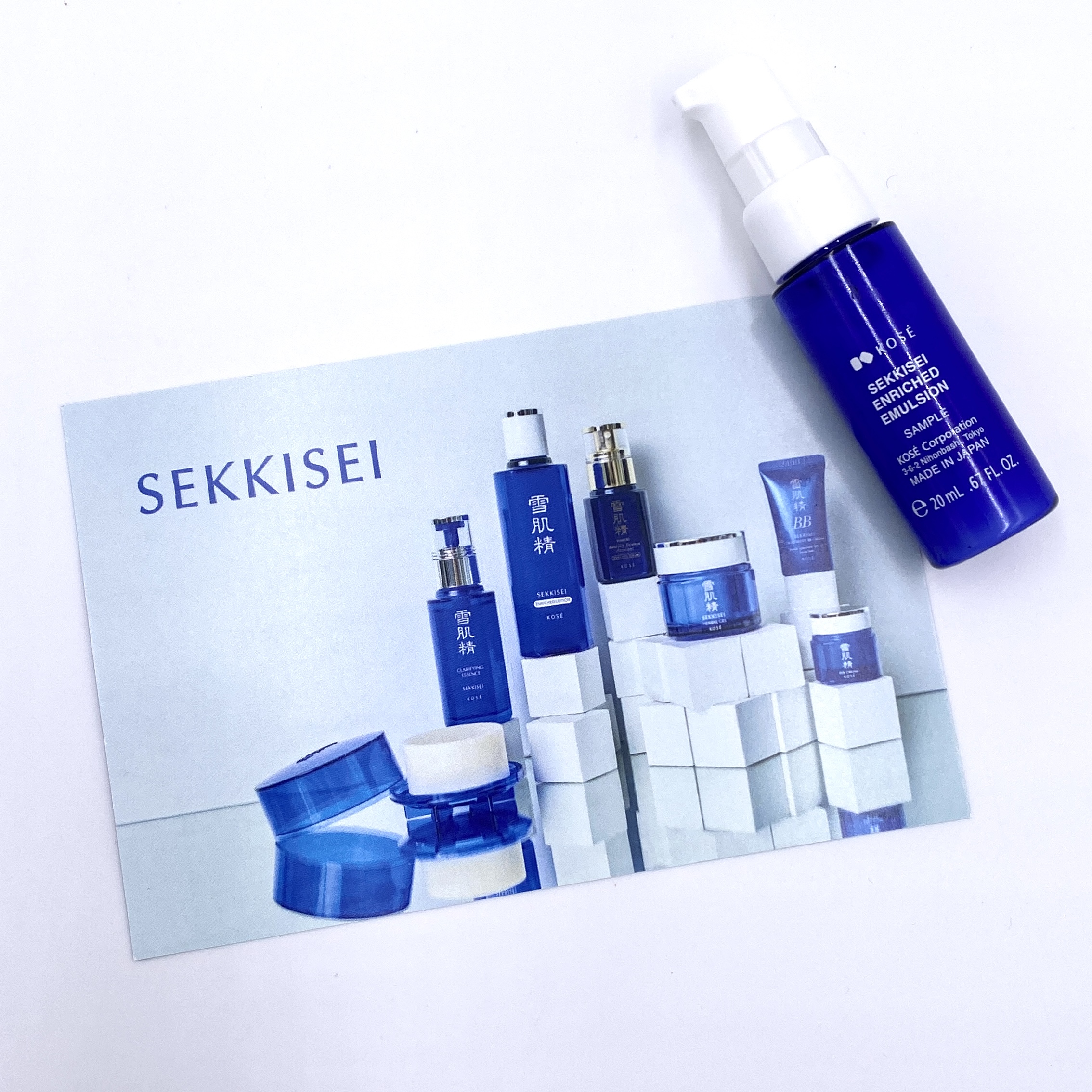 Sekkisei Emulsion Enriched Front for Cocotique March 2021