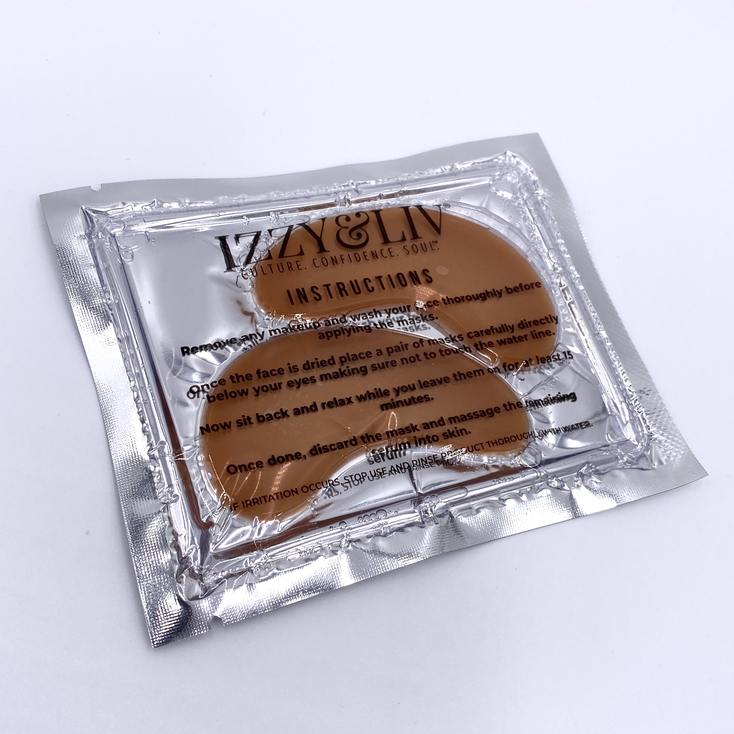 Under Eye Masks Close-Up for Brown Sugar Box February 2021