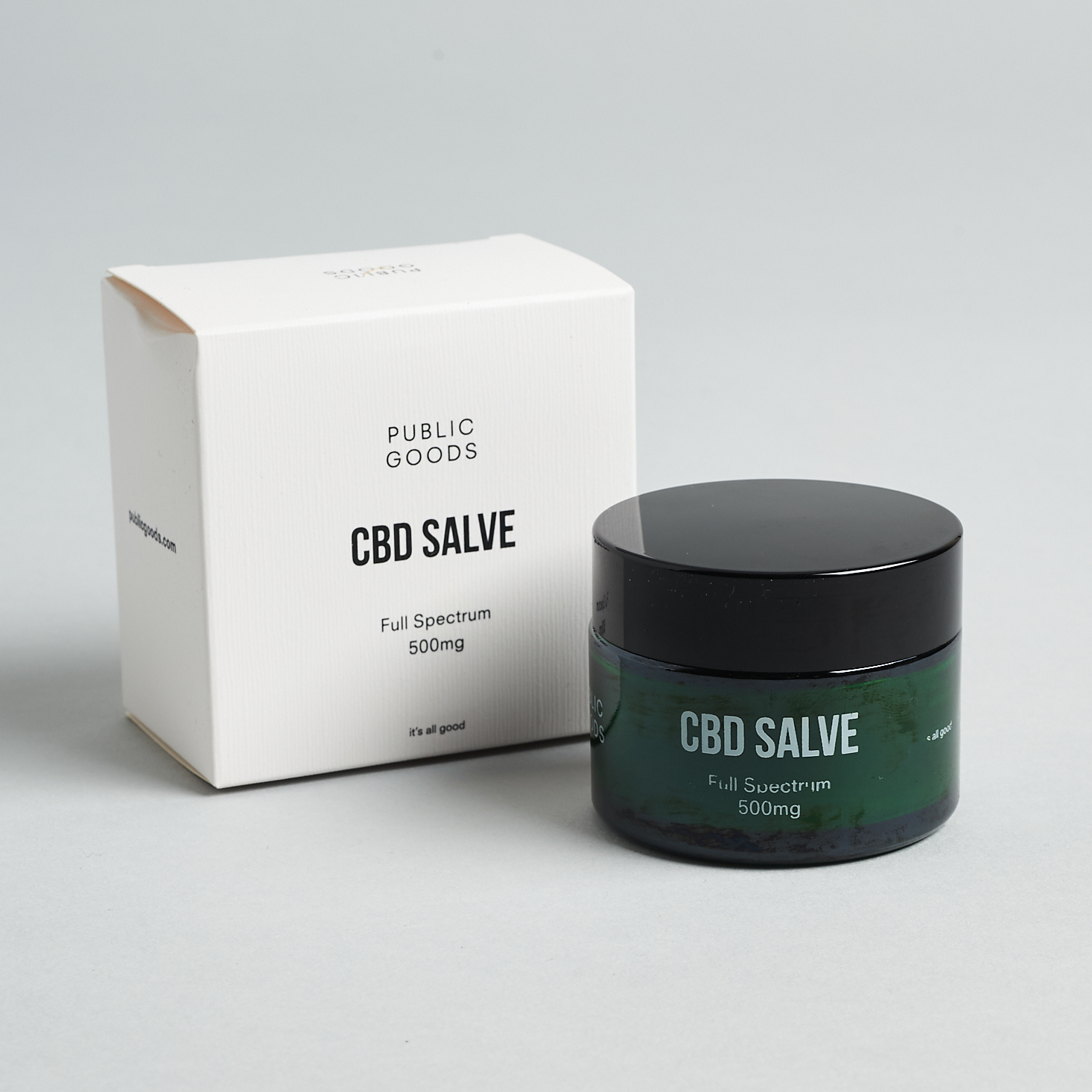 Organic CBD Salve from Public Goods