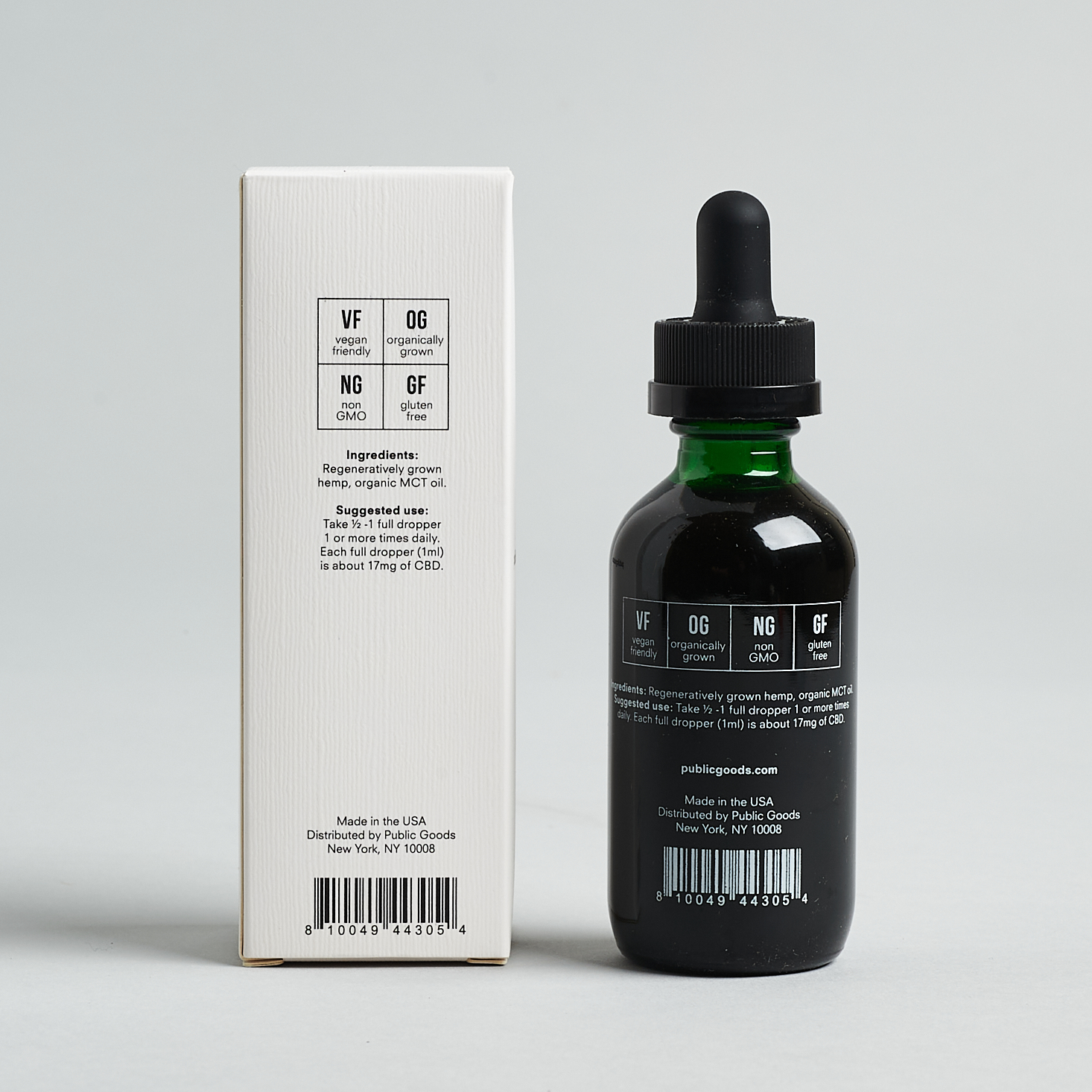 Organic CBD Oil from Public Goods