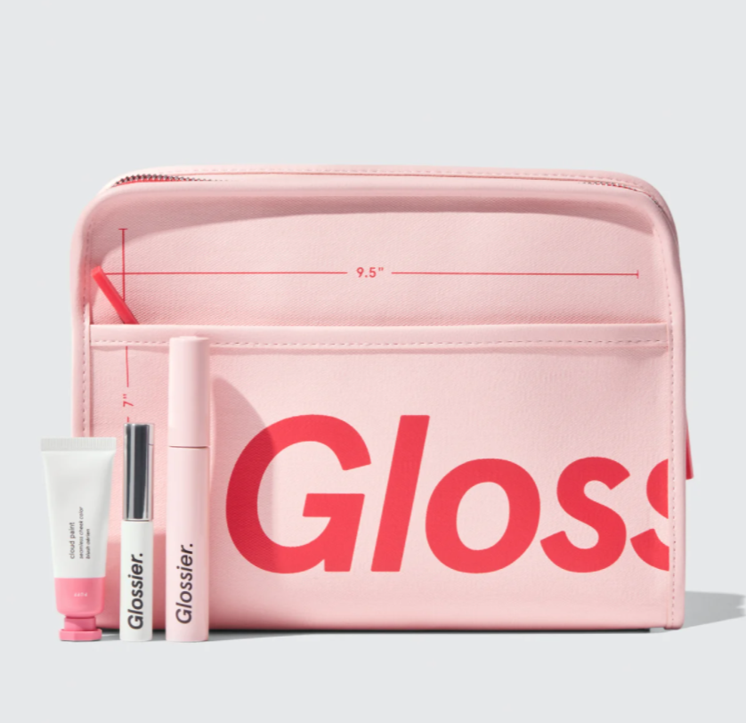 Glossier Limited Edition Beauty Bag + Makeup Set Available Now