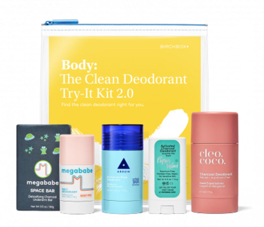 The Clean Deodorant Try-It Birchbox Kit 2.0 – Available Now