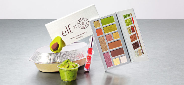 e.l.f. cosmetics and Chipotle's makeup collaboration