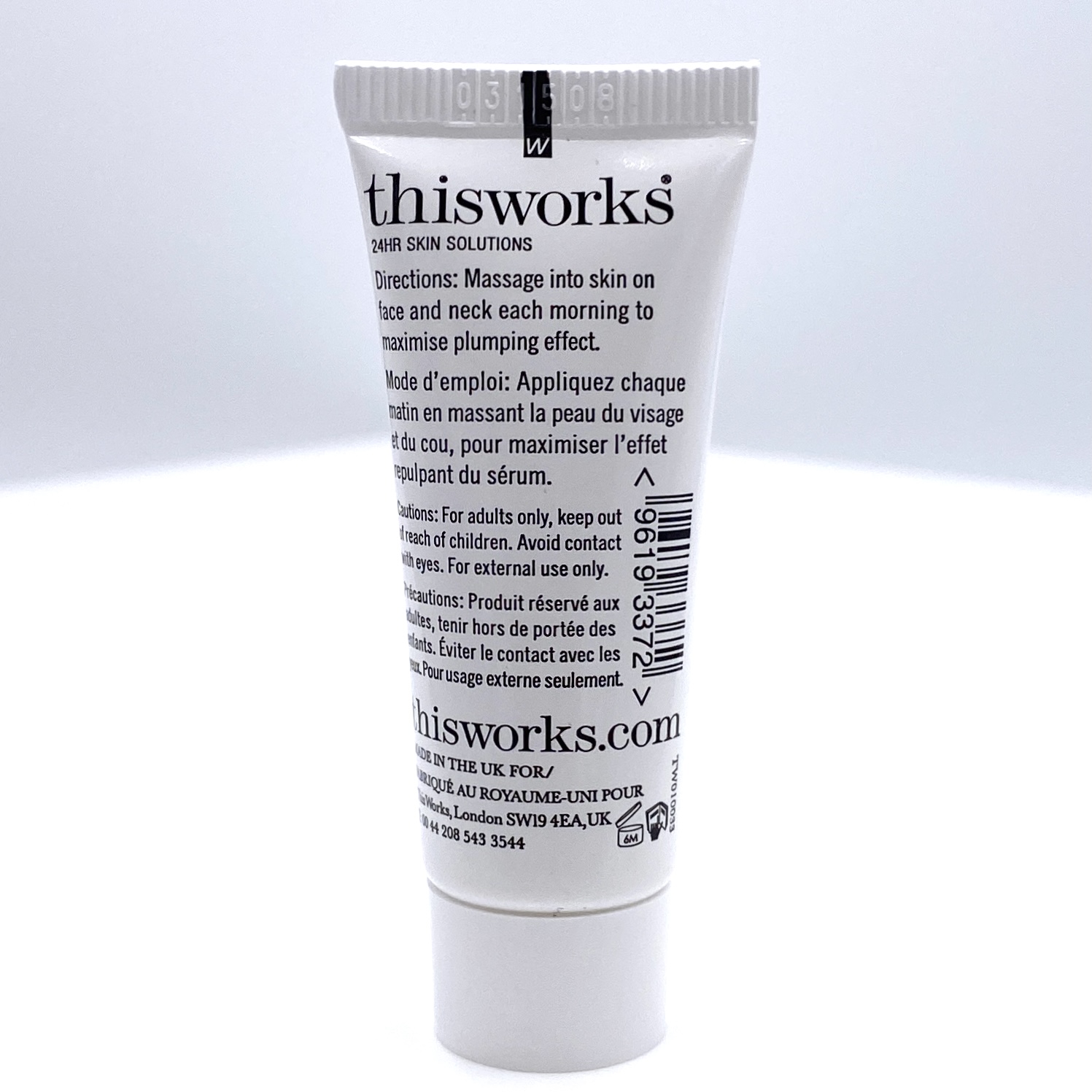 thisworks Morning Expert Hyaluronic Serum Back for Birchbox March 2021