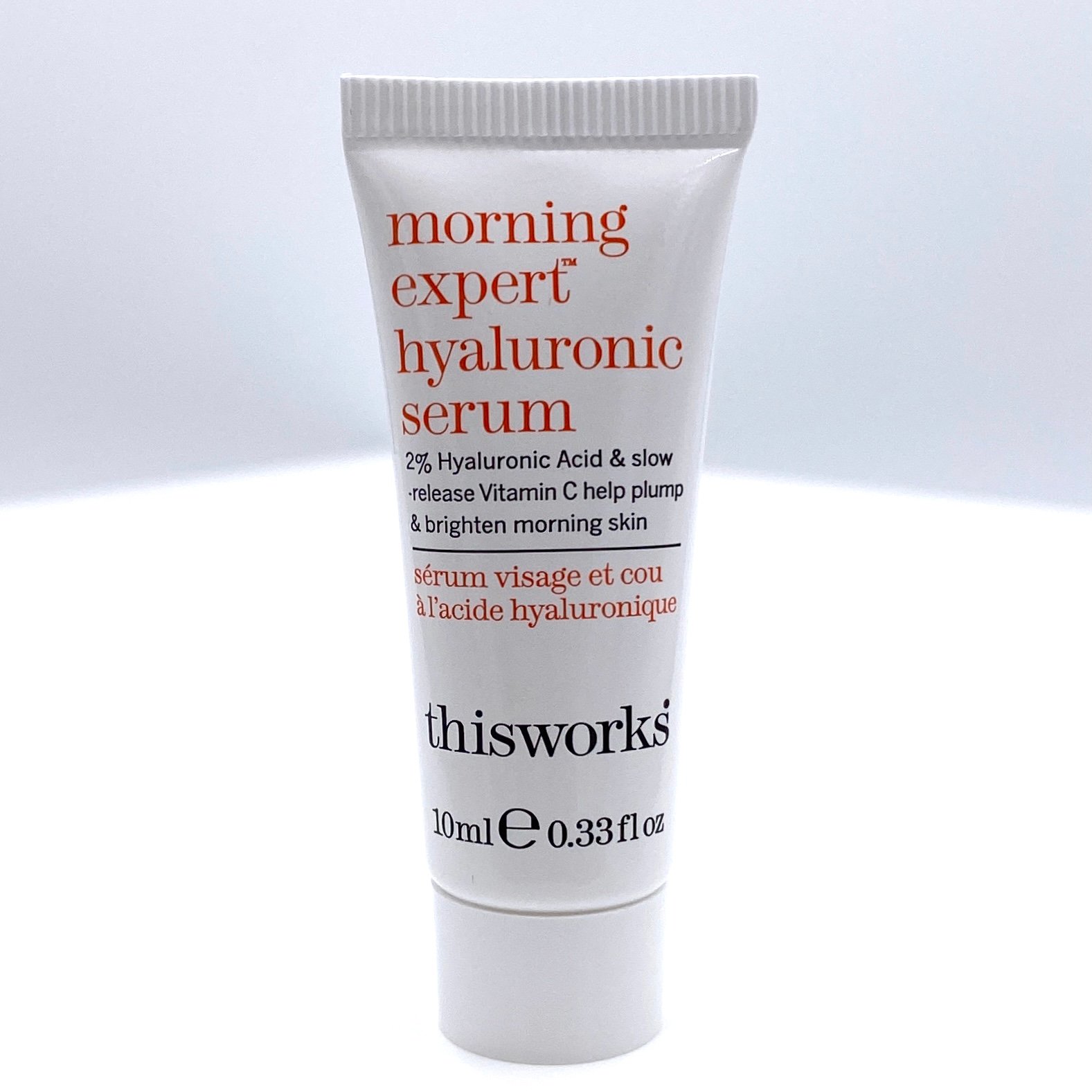 thisworks Morning Expert Hyaluronic Serum Front for Birchbox March 2021