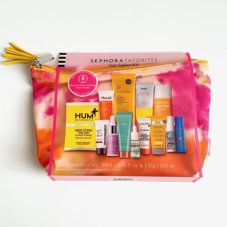 Sephora Favorites Sun Safety Kit Review