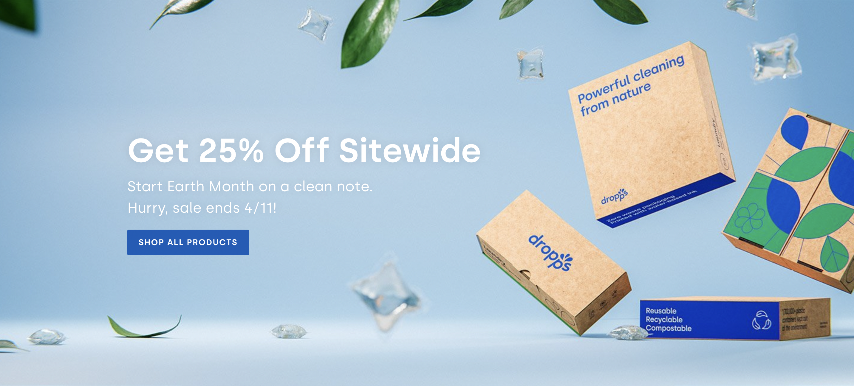 Dropps Earth Day Sale – 25% Off Sitewide