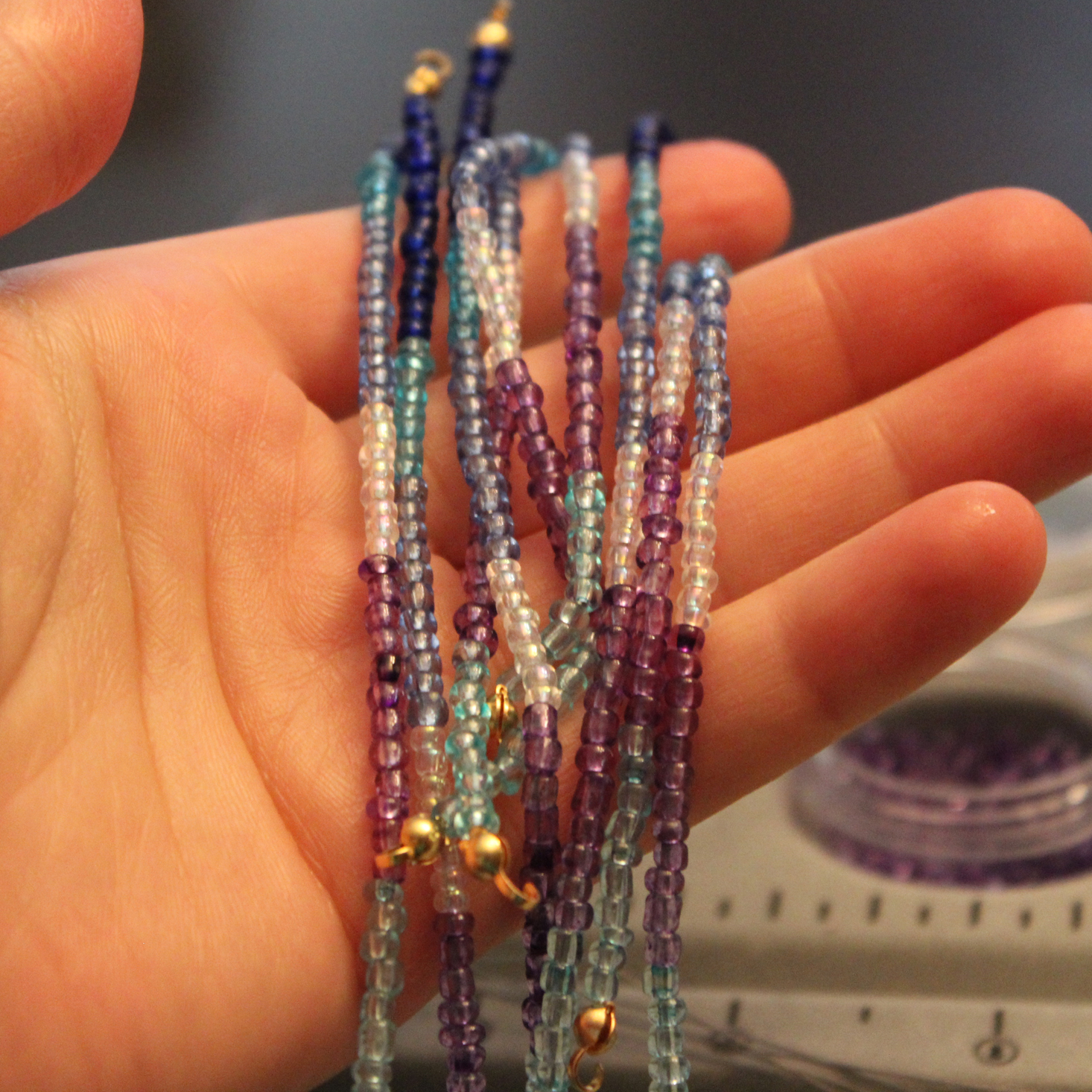 Darn Good Beads Review – Blue Mermaid Beaded Bracelet | MSA