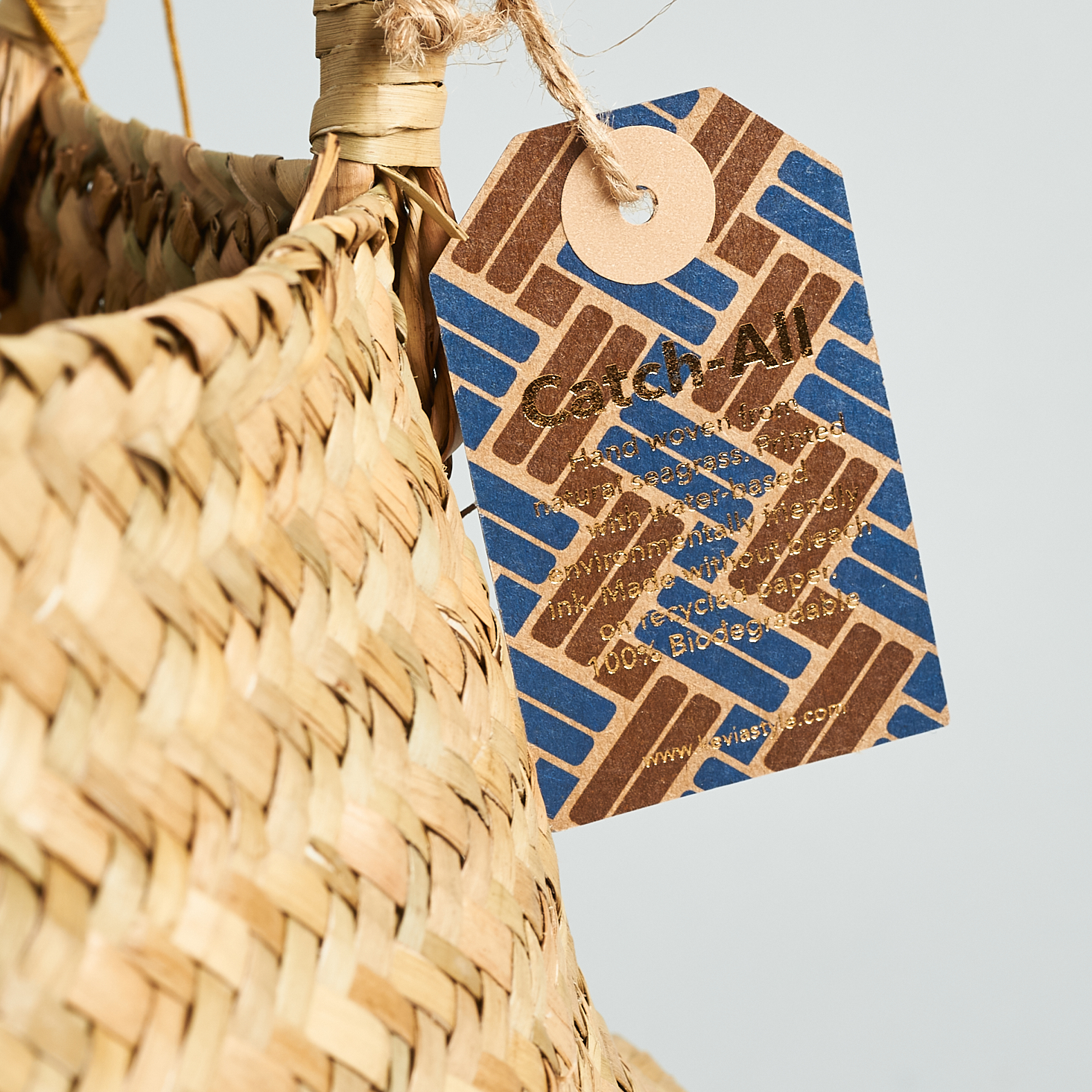 seagrass belly basket from JourneeBox Spring 2021