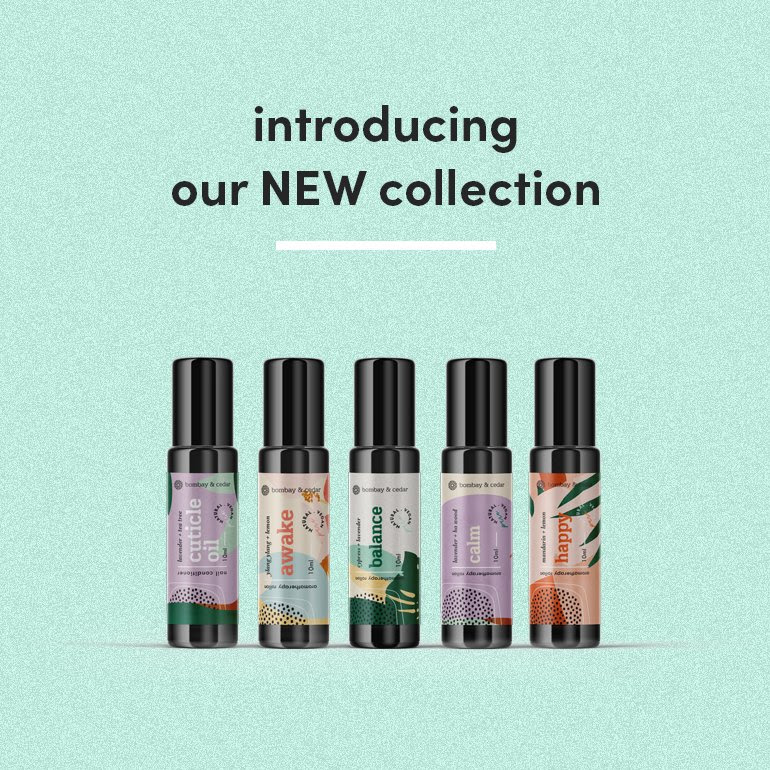 Bombay & Cedar – New Essential Oil Collection + Coupon