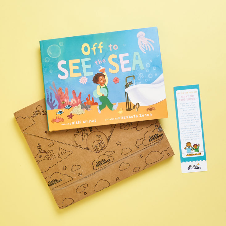 Little Feminist book from the April 2021 age 2-4 age group: Off to See the Sea