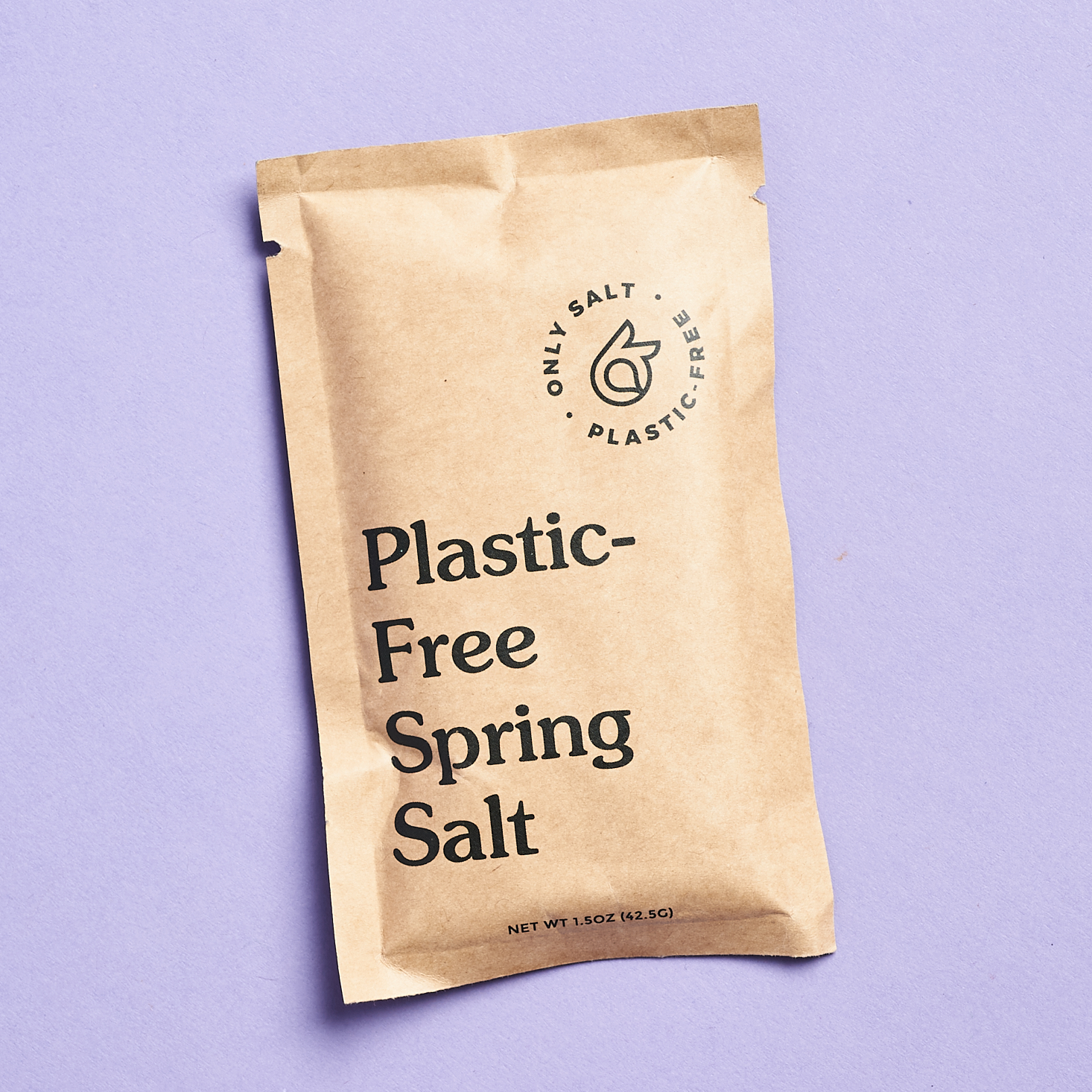 salt packet from Earthlove April 2021