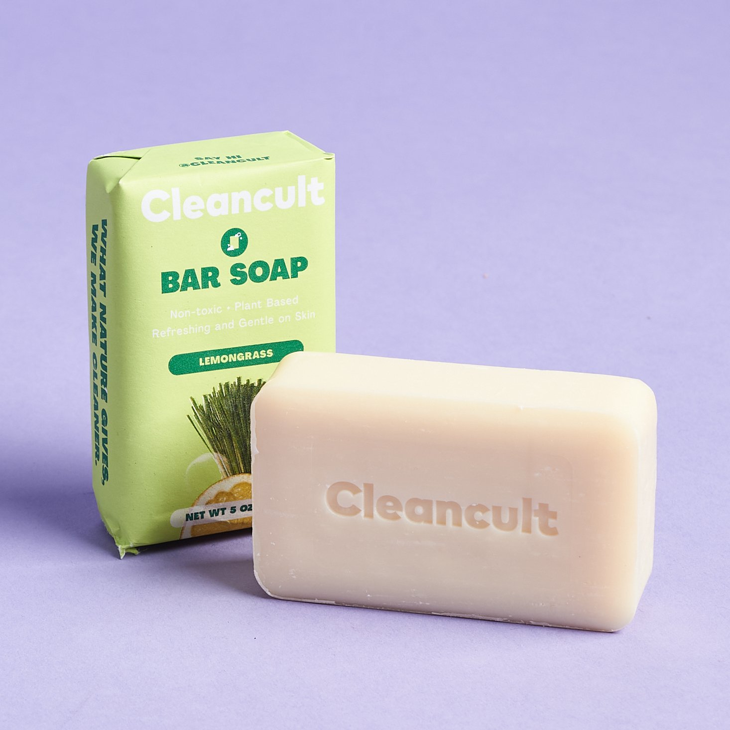 Cleancult bar soap from Earthlove April 2021