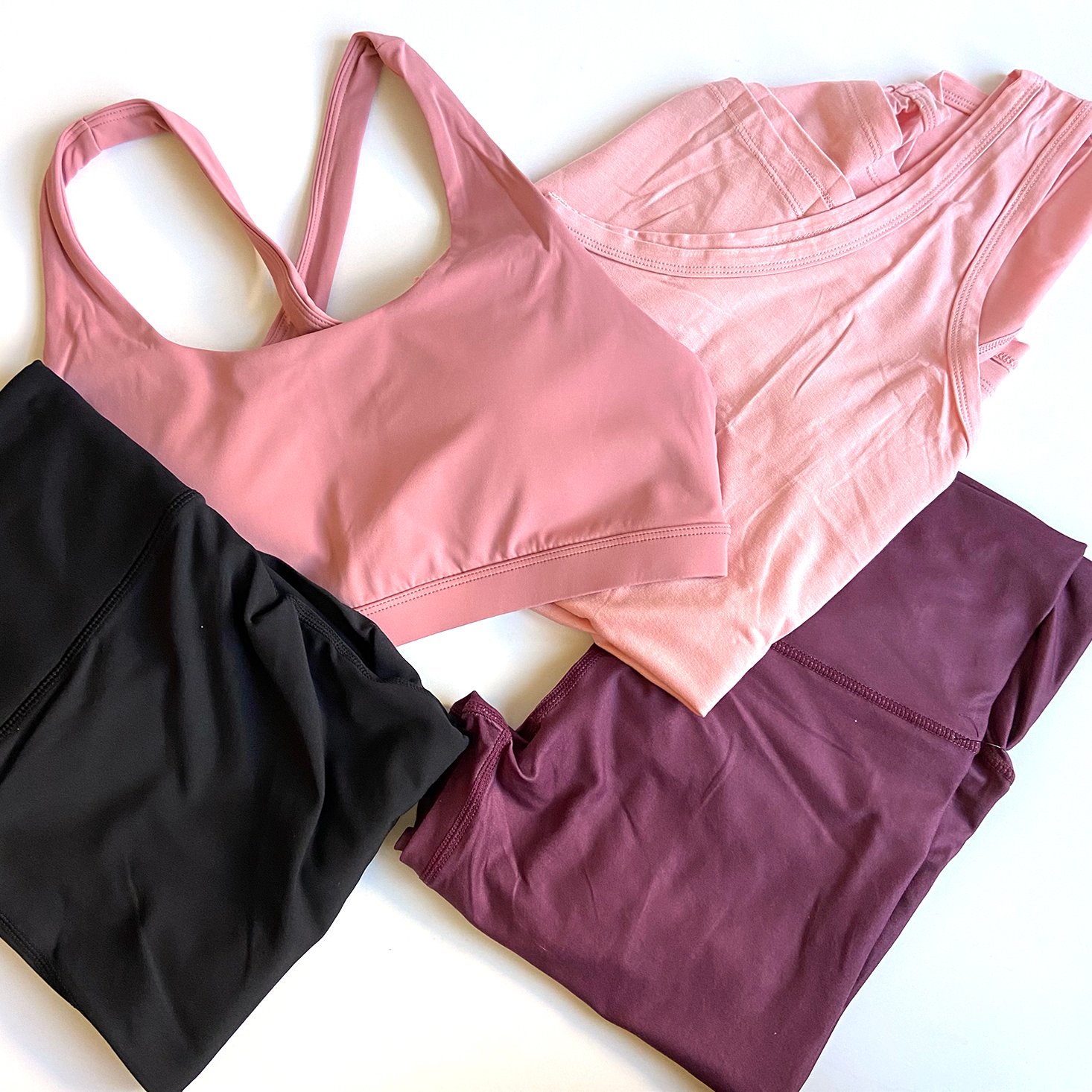 lululemon athletica, Intimates & Sleepwear, Lululemon All Powered Up  Sports Bra In Pink Pastel