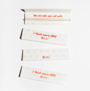 Blotting papers in the Ouai Chill Kit