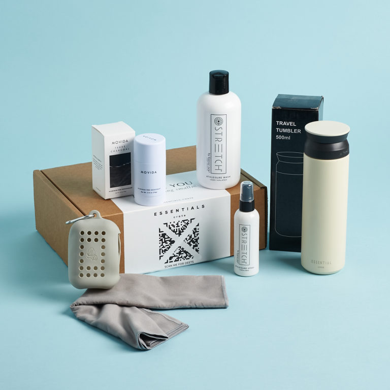 Essentials Crate Subscription Box Review March 2021 MSA