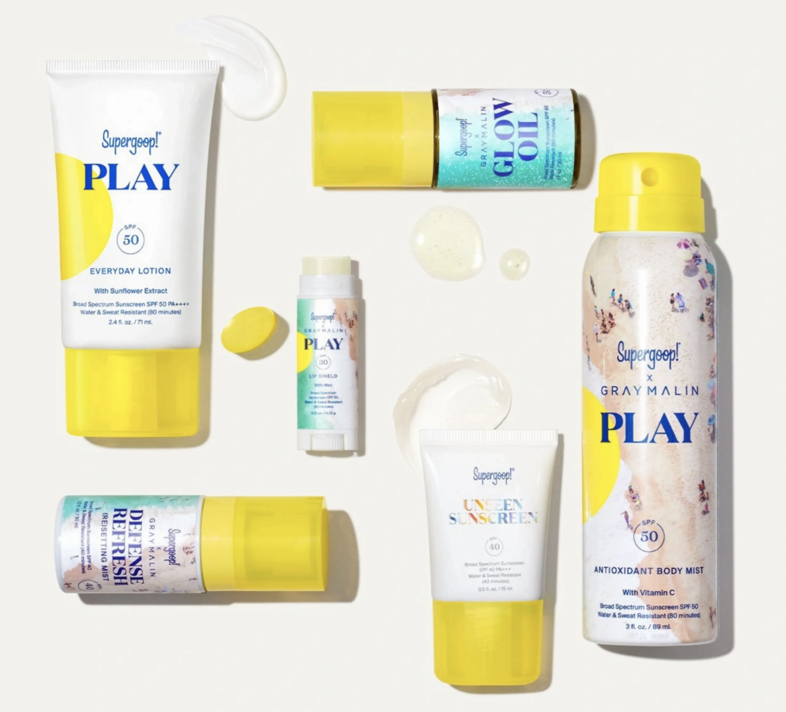 Supergoop! x Gray Malin Launch Everyday Getaway Kit