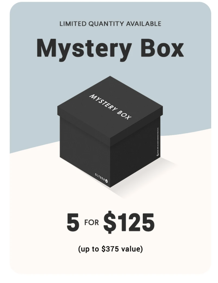 Mystery Box: 5 for $125 – Glyder