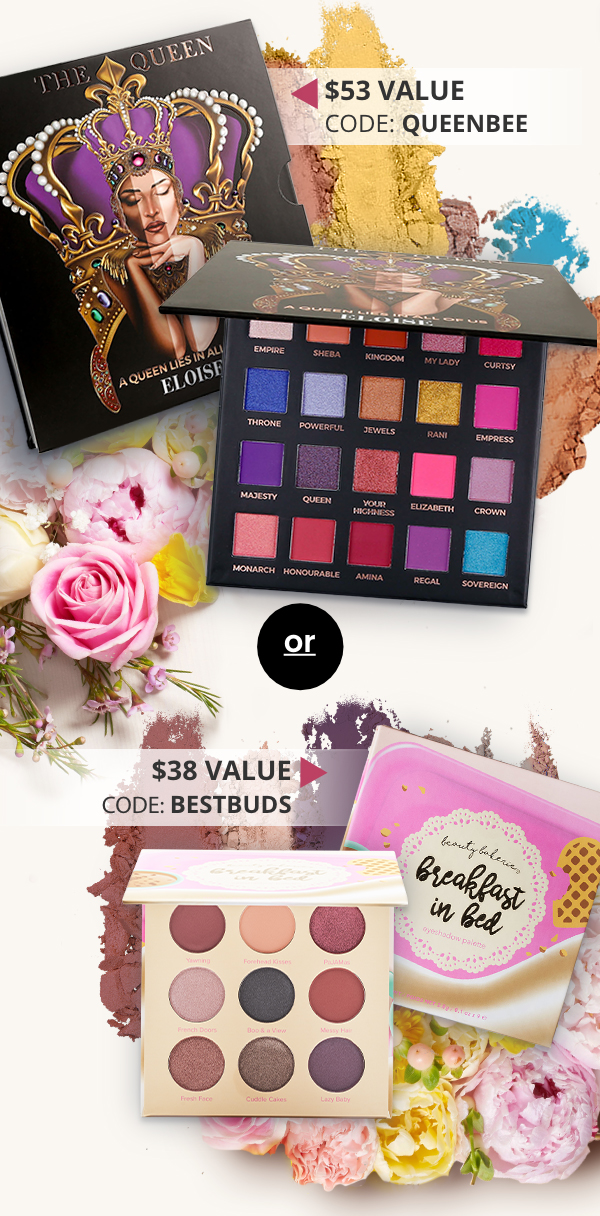 BoxyCharm Queen Bee Eyeshadow Palette