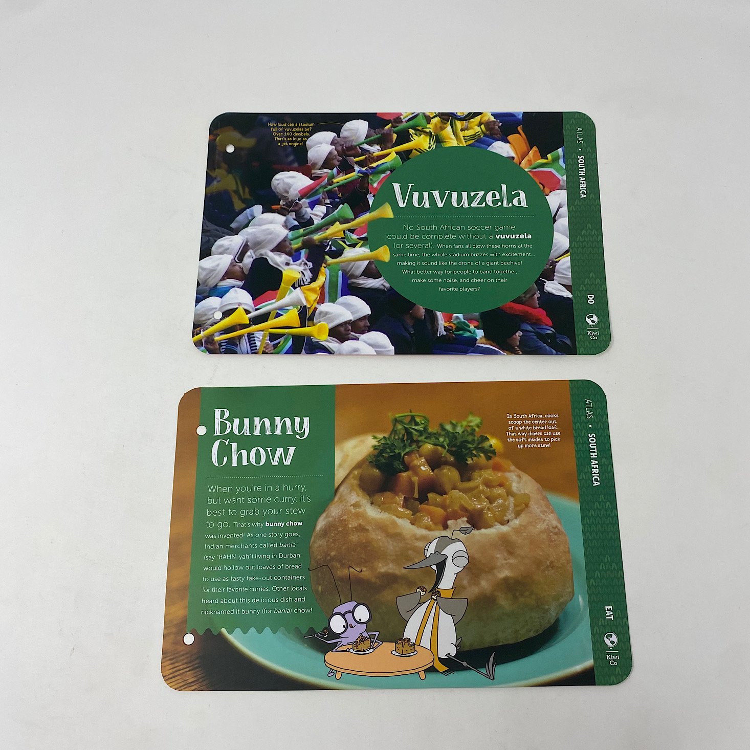 Recipe and Activity Cards