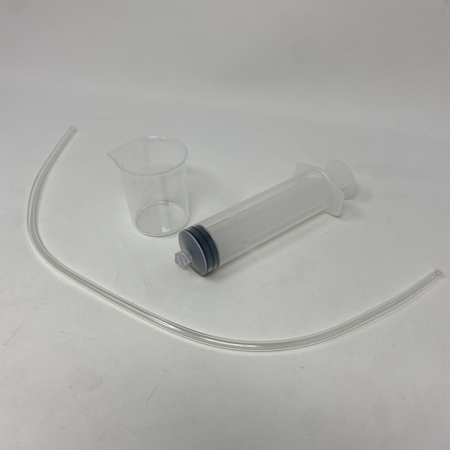 Tube Syringe and Beaker