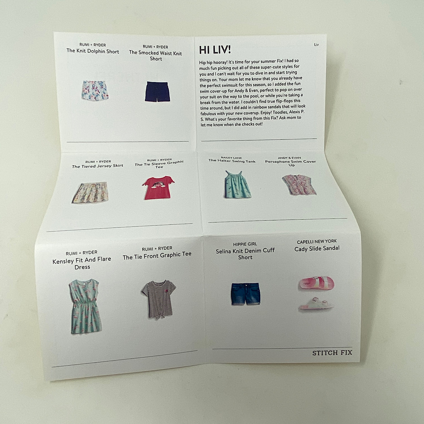 Stitch Fix KIDS! - Simply Clarke