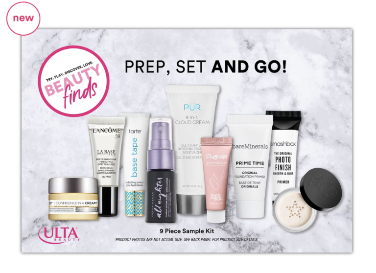 Beauty Finds by ULTA Beauty Prep, Set & Go Sample Kit Available Now MSA