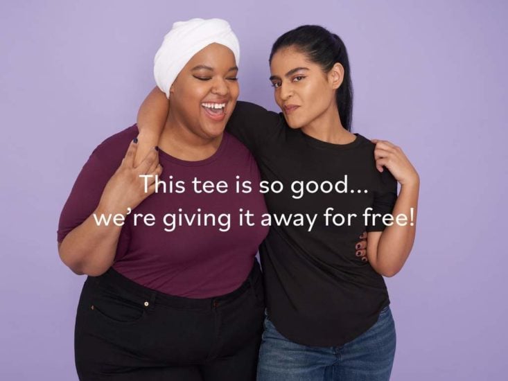 Universal Standard Free Signature Tee Promotion May Memorial Day 2021