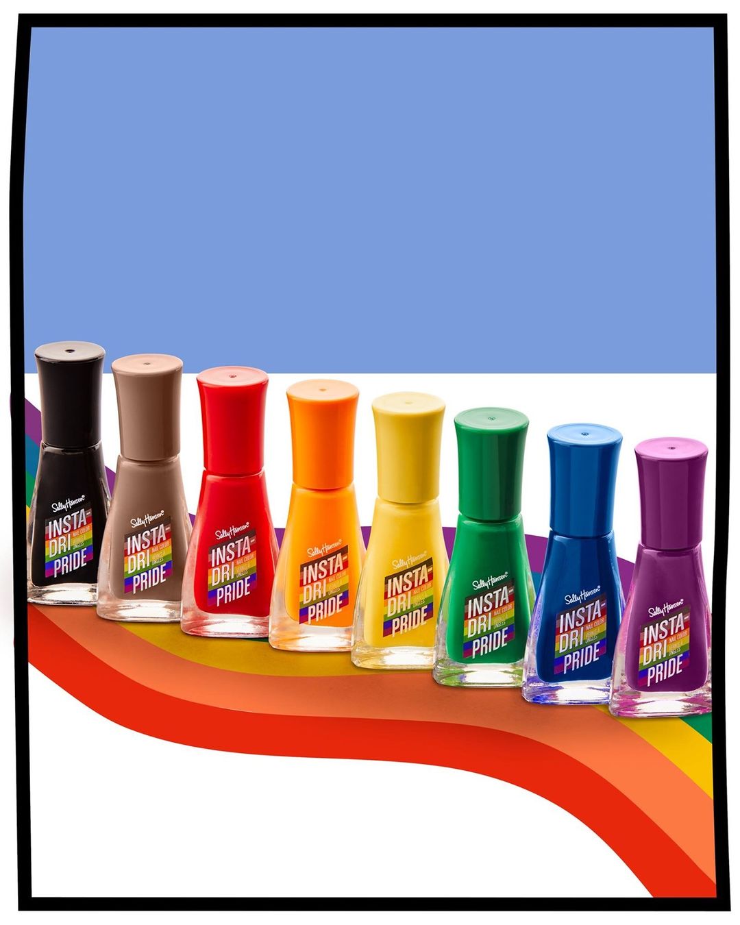 Sally Hansen Partners with GLAAD to Launch Pride-Themed Nail Polish Set