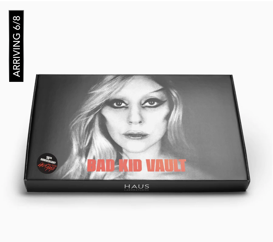 “Born This Way” is Turning 10 and Haus Laboratories’ Celebrating with A Bad Kid Makeup Vault