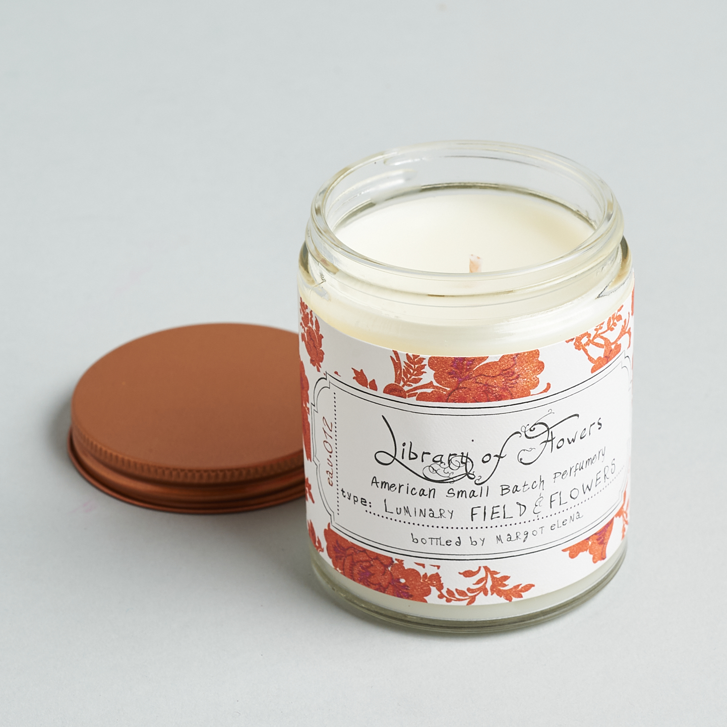 Margot Elena Summer 2021 Library of Flowers Candle