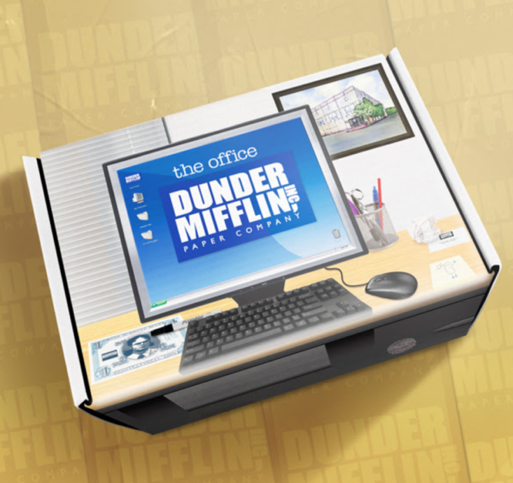 The Office Dunder Mifflin box