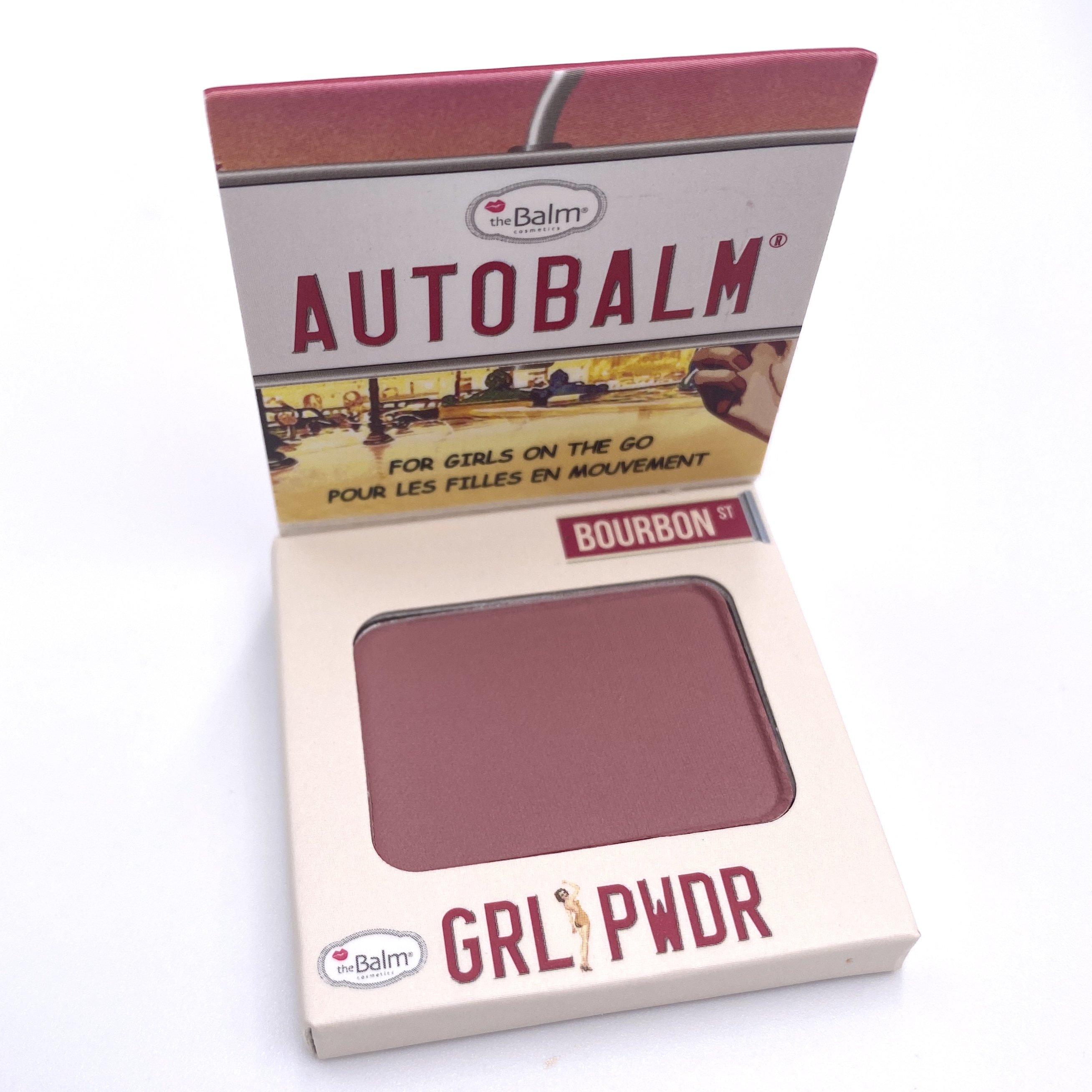 Open THEBALM COSMETICS AUTOBALM GRL PWDR in Bourbon for Ipsy Glam Bag June 2021