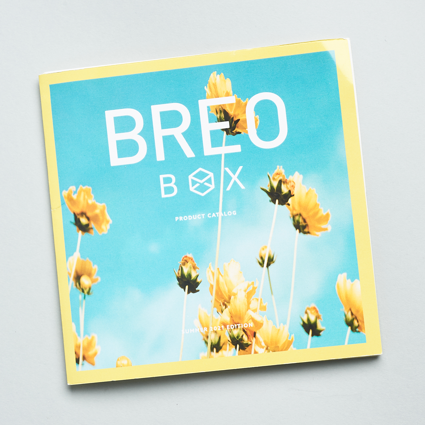 Breo Box Summer June 2021 booklet