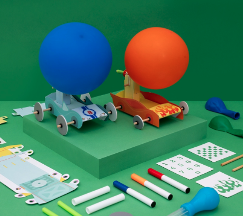 KiwiCo Balloon Cars