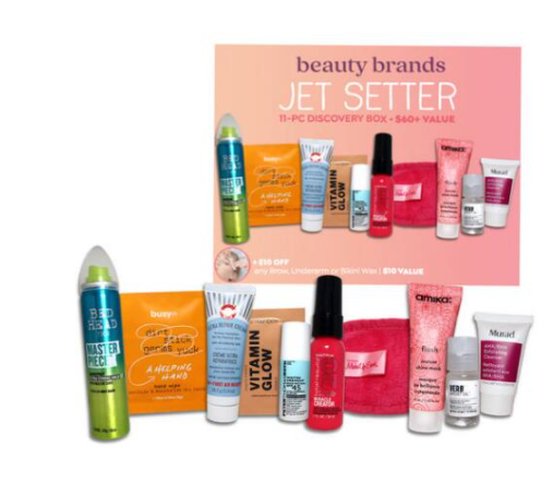 Beauty Brands Deal — Get a Free Jet Setter Discovery Box