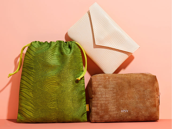 Ipsy Glam Bag, Glam Bag Plus, Glam Bag X August 2021: The Bag Designs Are Here