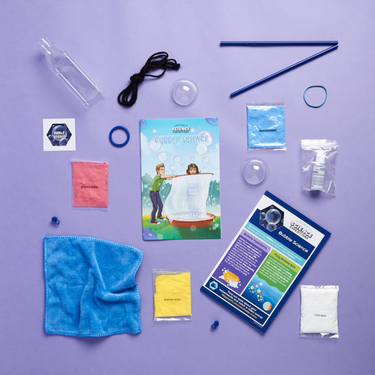 all items from Little Passports Bubble Science July 2021