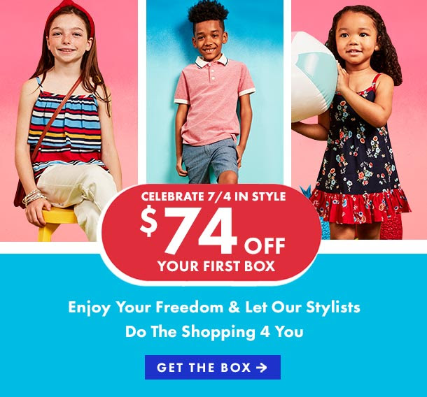 Kidpik 4th of July Deal: $74 Off Your First Box!