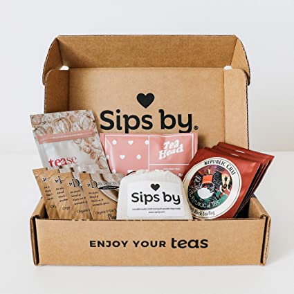 Sips by: $16 Off Your First Tea Subscription Box or 15% Off One-time Purchase Items